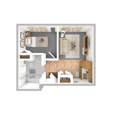 Redbud floor plan