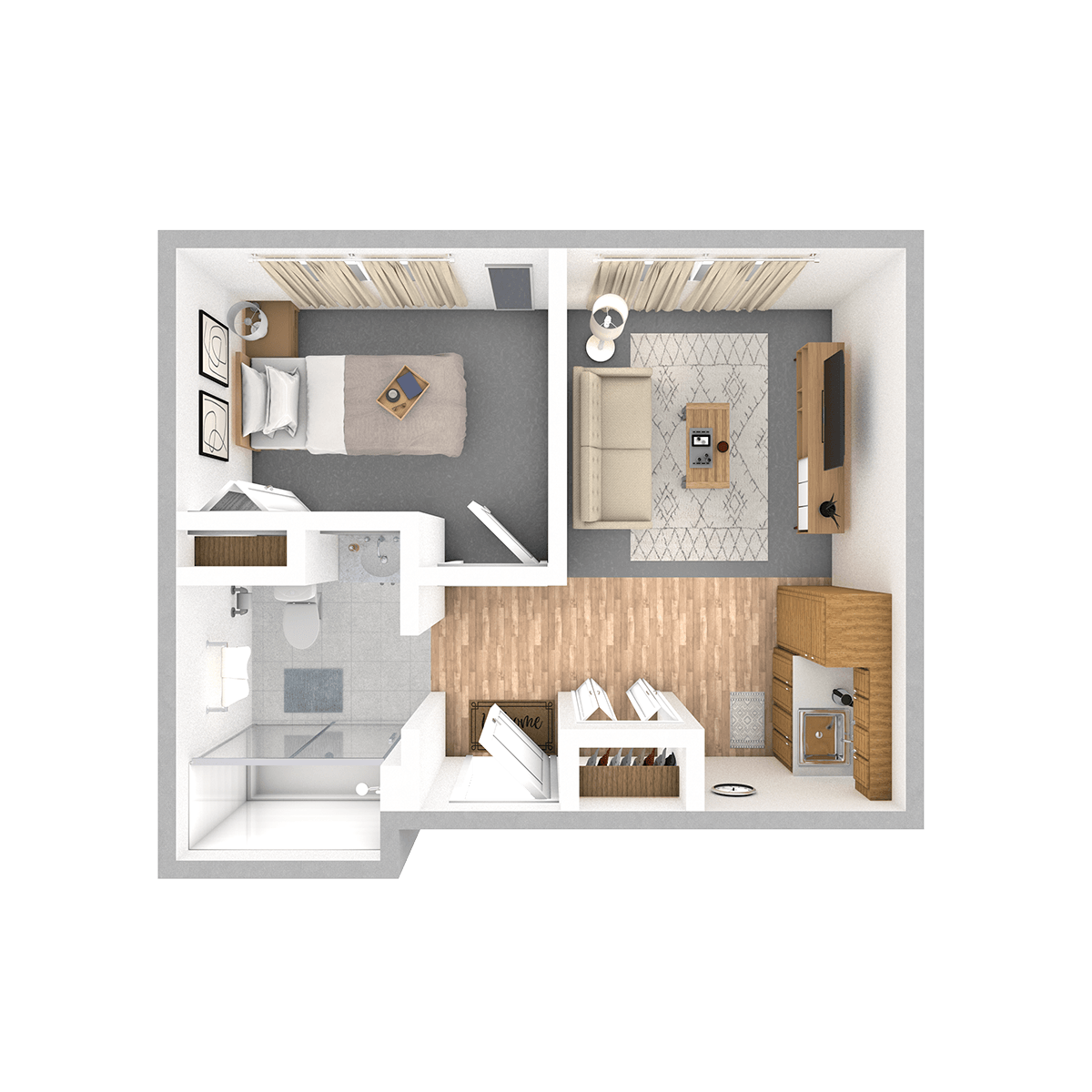 Redbud floor plan